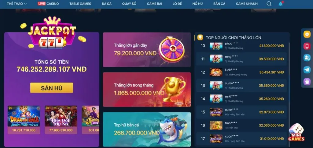 Sự kiện nổ hũ độc quyền MU99 Nổ Hũ